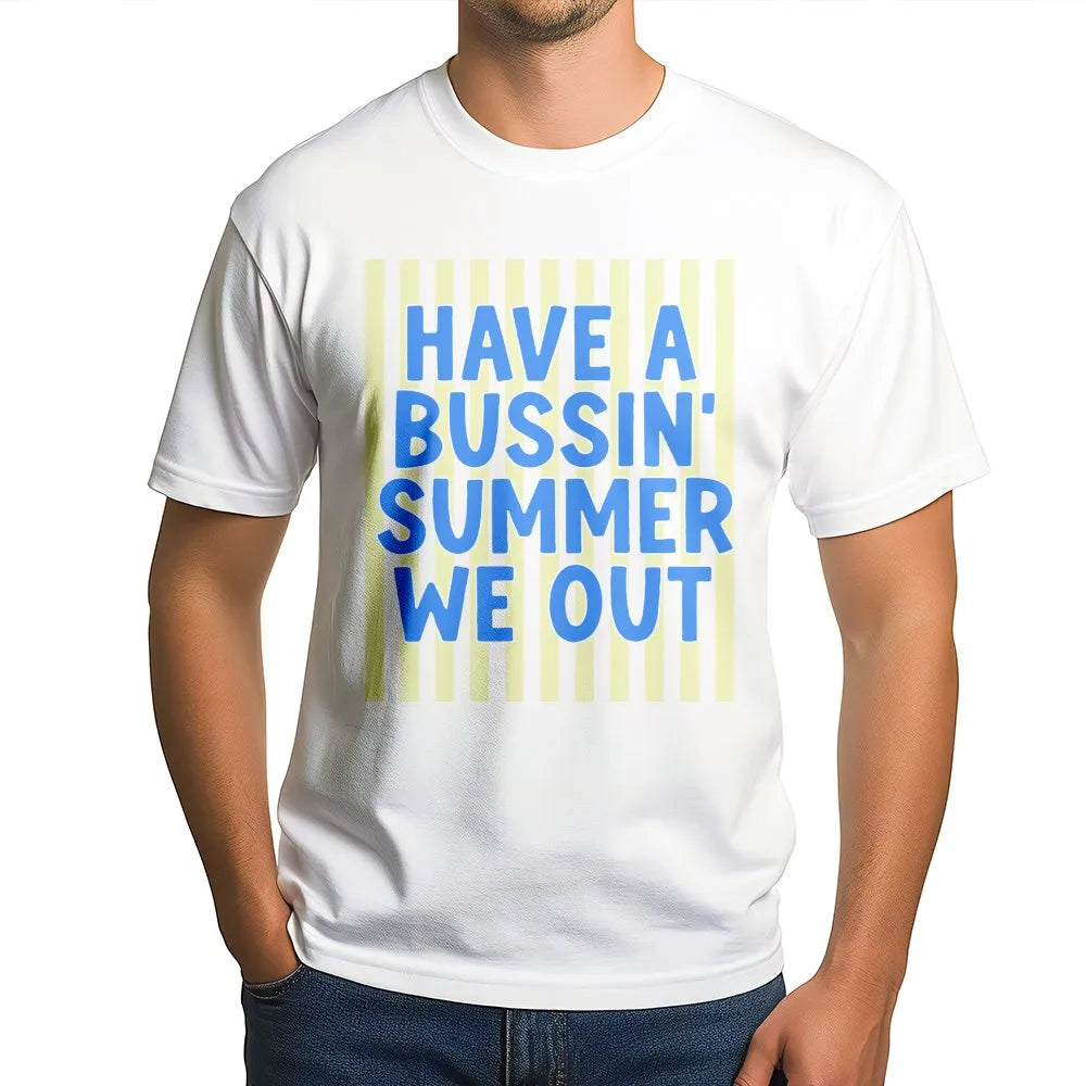 Bussin Summer Sweatshirt | Funny Last Day of School Quote | Soft Cotton Blend | End of Year Teacher & Student Gift