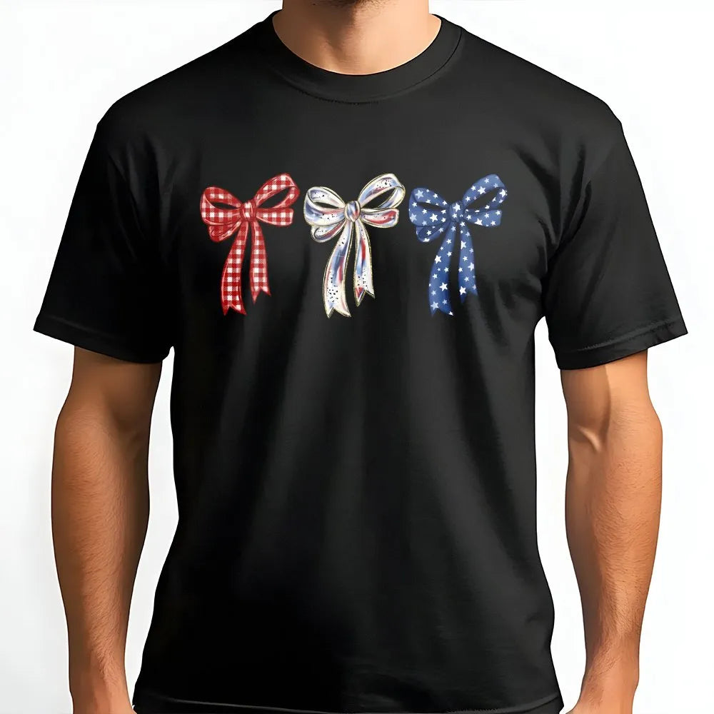 Patriotic Coquette Bow Sweatshirt | America 250 Years Graphic | Soft Cotton Blend | 4th of July Gift for Women