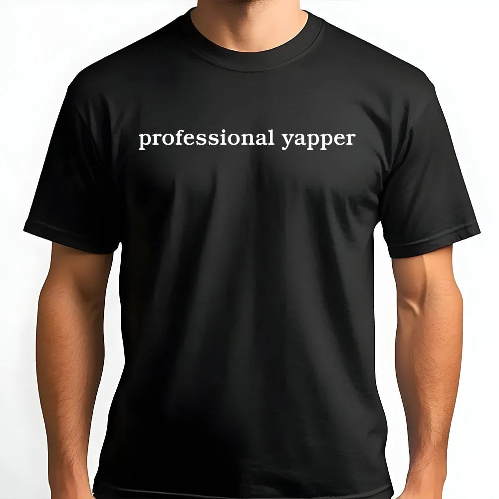 Professional Yapper Sweatshirt | Funny Sarcastic Humor Quote | Cozy Fleece Pullover | Gift for Talkative Friend