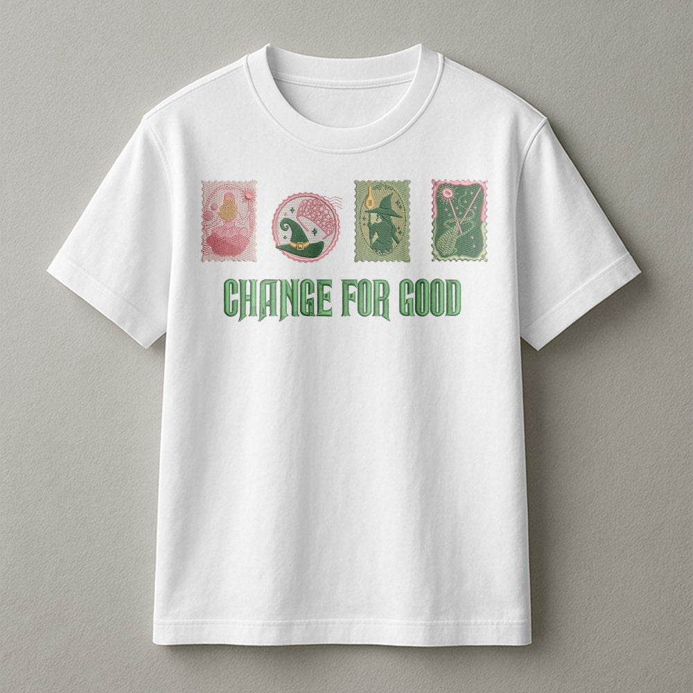 Musical Theatre T-Shirt | Whimsical Stamp Design Print | Soft Cotton Tee | Broadway Fan Gift & Theatre Kid Apparel