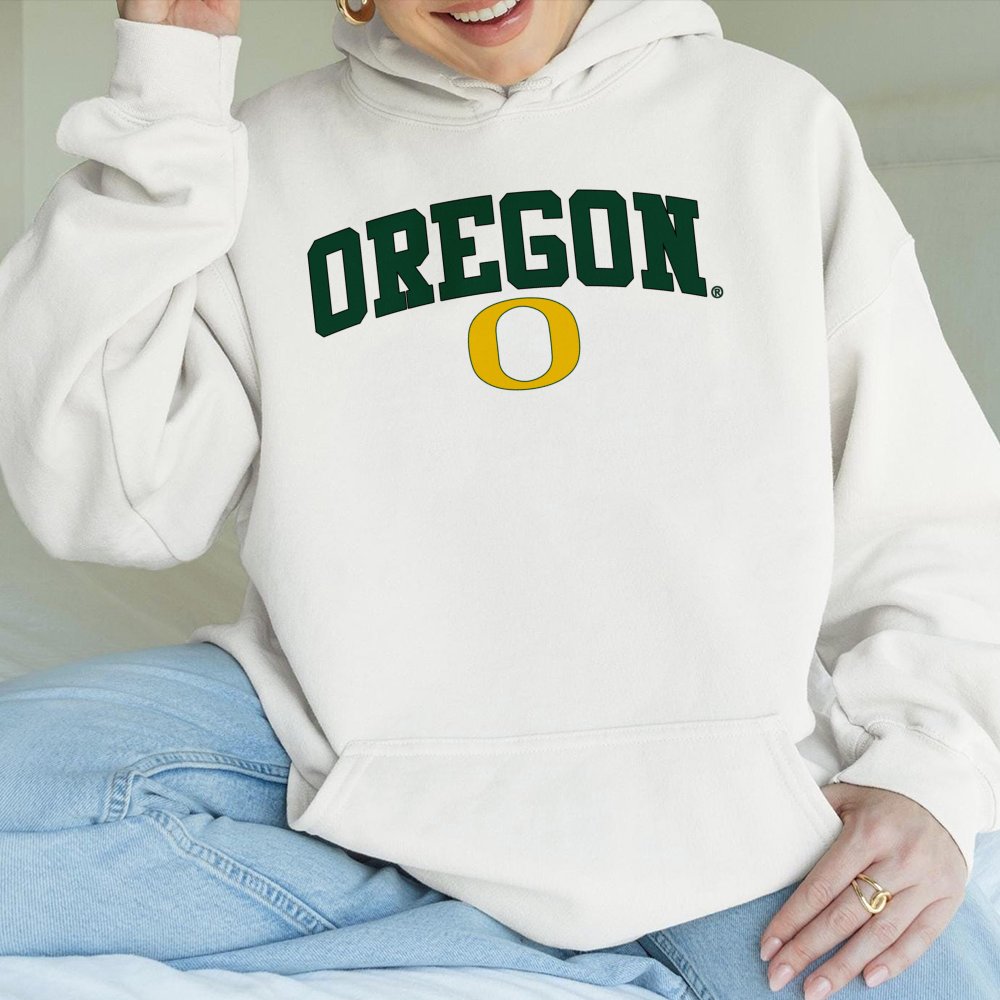 Oregon University Hoodie | Classic College Lettering & O Logo | Premium Cotton Blend | Gift For Ducks Fans & Students