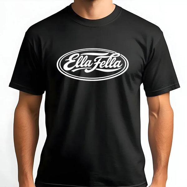 Ella Fella T-Shirt | Retro Country Western Typography Graphic | Premium Soft Cotton Tee | Fan Merch Gift for Music Lovers