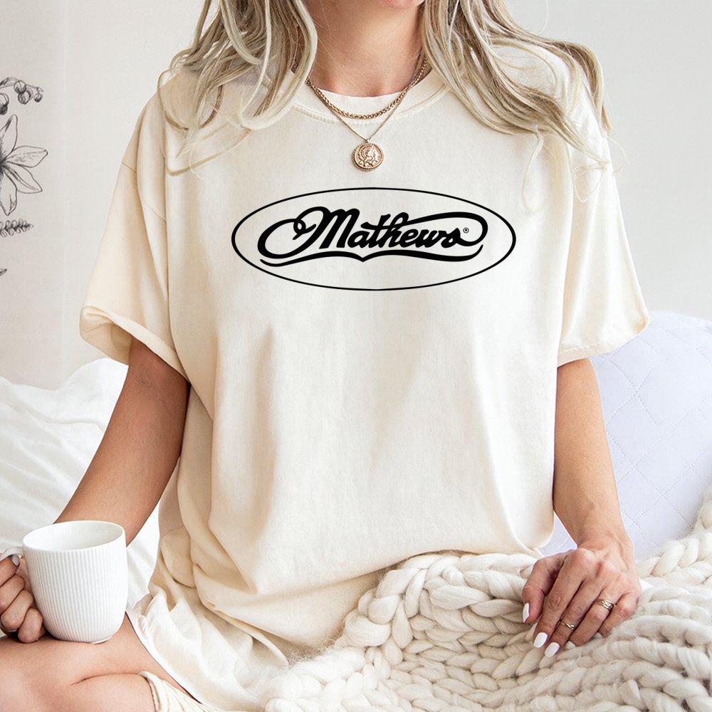 Mathews Archery Logo T-Shirt | Classic Bowhunting Graphic Tee | 100% Premium Cotton Apparel | Gift for Archers and Outdoor En