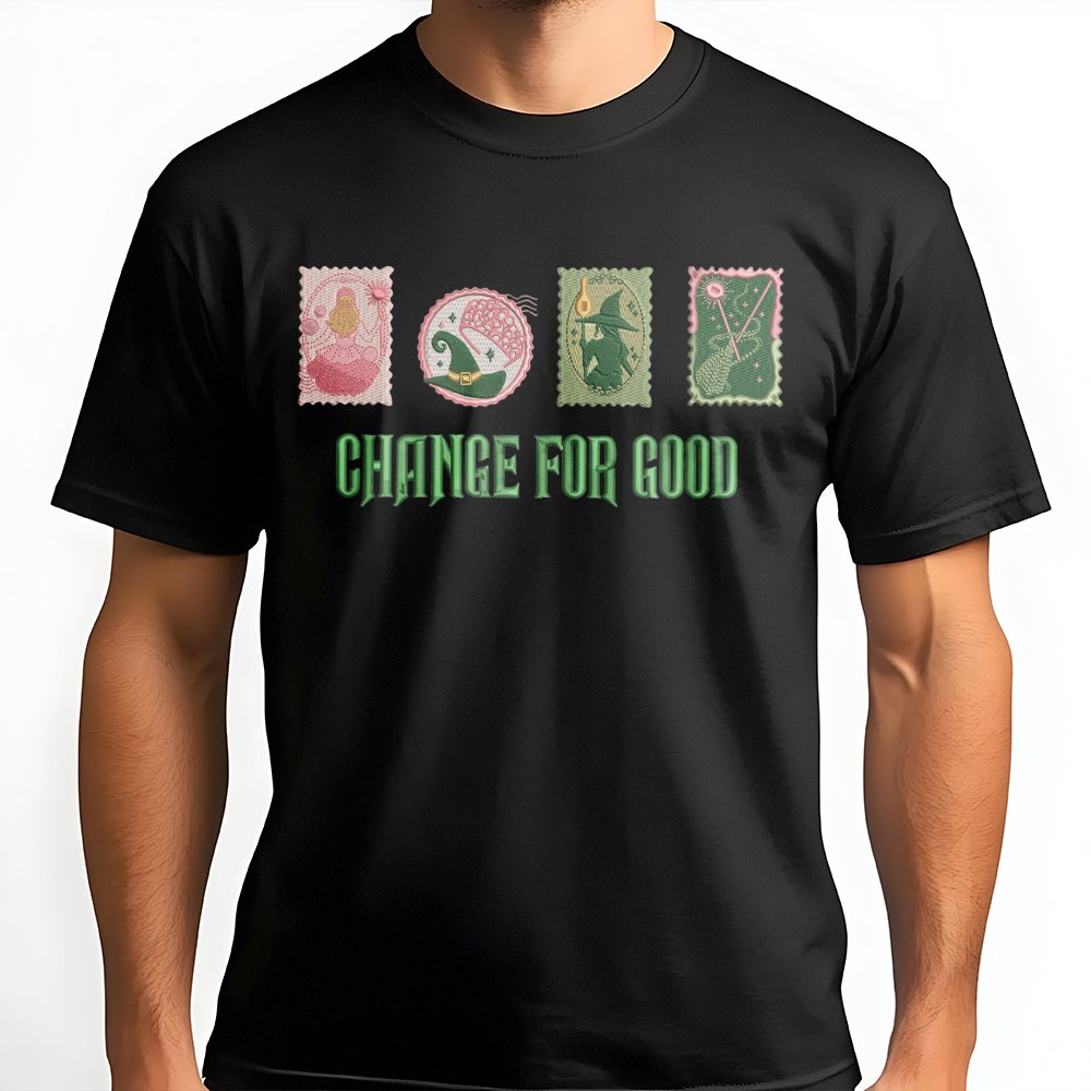 Musical Theatre T-Shirt | Whimsical Stamp Design Print | Soft Cotton Tee | Broadway Fan Gift & Theatre Kid Apparel