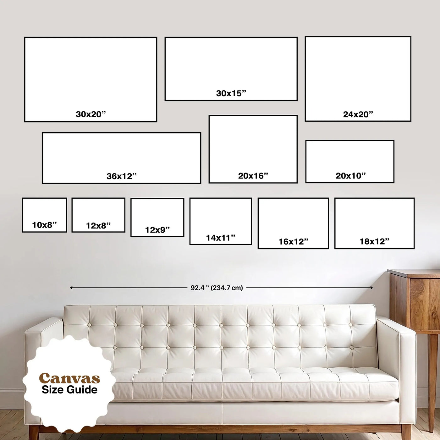Beach Dreams Wall Art | Rustic Blue Coastal Script Decor | Premium Gallery-Wrapped Canvas | Nautical Living Room Beach House 