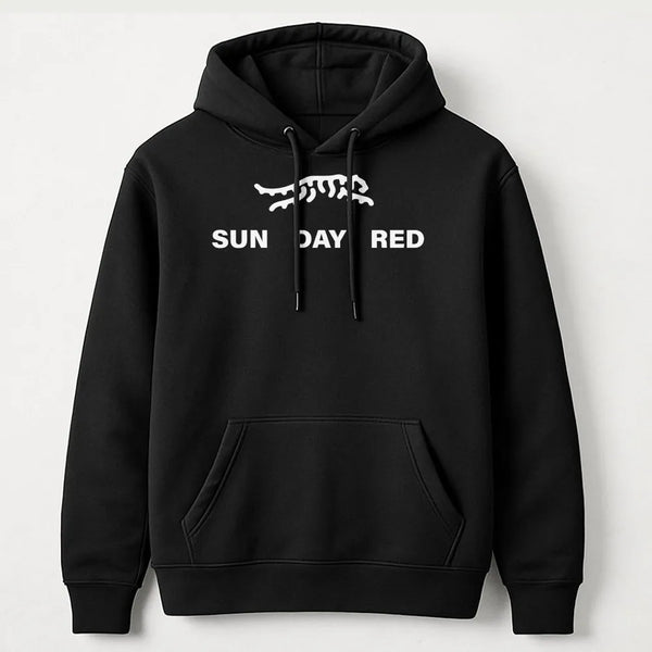 Sunday Red Tiger Hoodie | Retro Golf Graphic Design | Premium Cotton Blend | Unisex Streetwear Gift for Golf Lovers