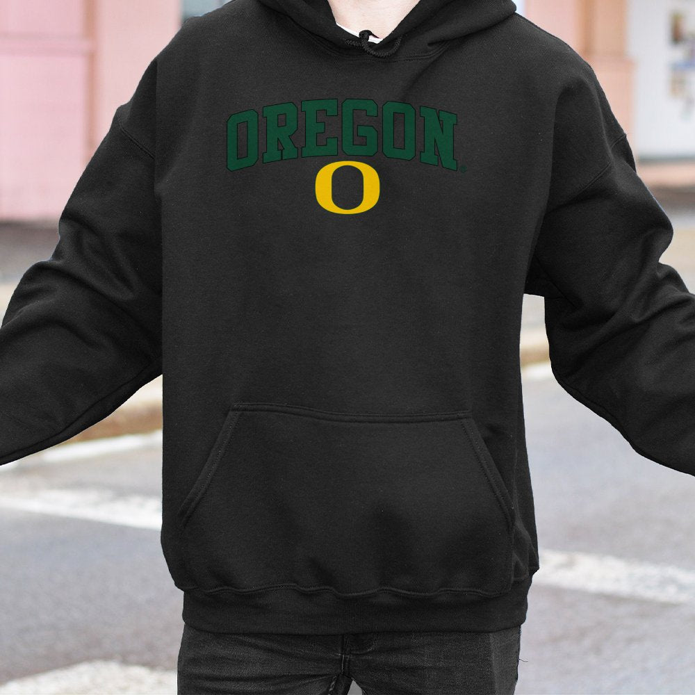 Oregon University Hoodie | Classic College Lettering & O Logo | Premium Cotton Blend | Gift For Ducks Fans & Students